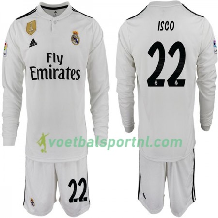 Real Madrid ISCO 22 Kind Thuis Tenue 2018-19 L/S Real Madrid ISCO 22 Kind Thuis Tenue 2018-19 L/S